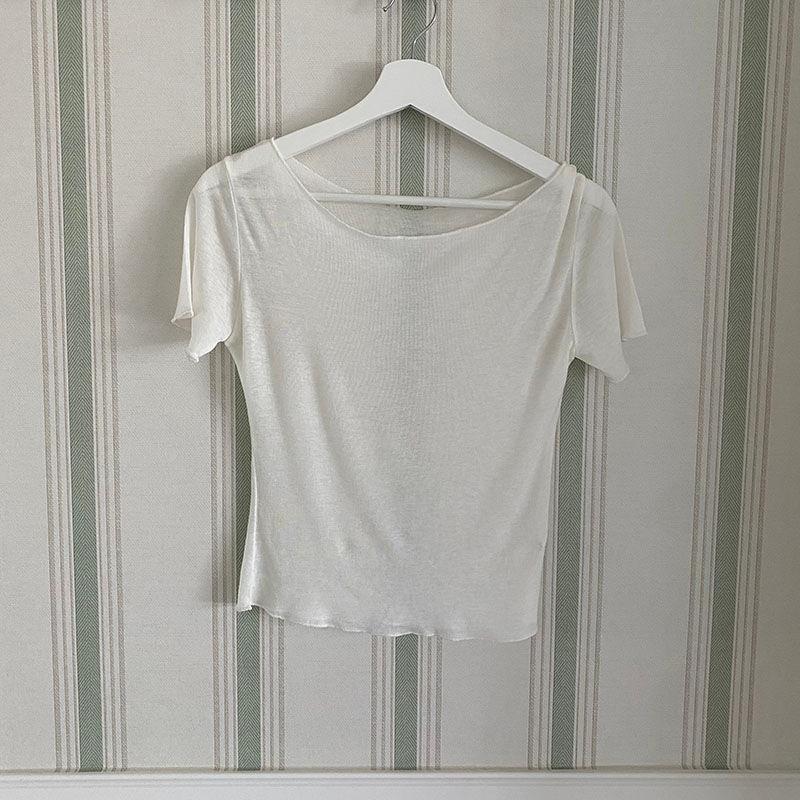 Basil t-shirt(바질 티셔츠) *ivory