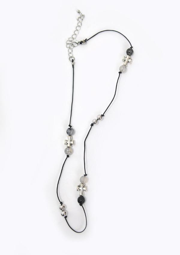 mix beads necklace