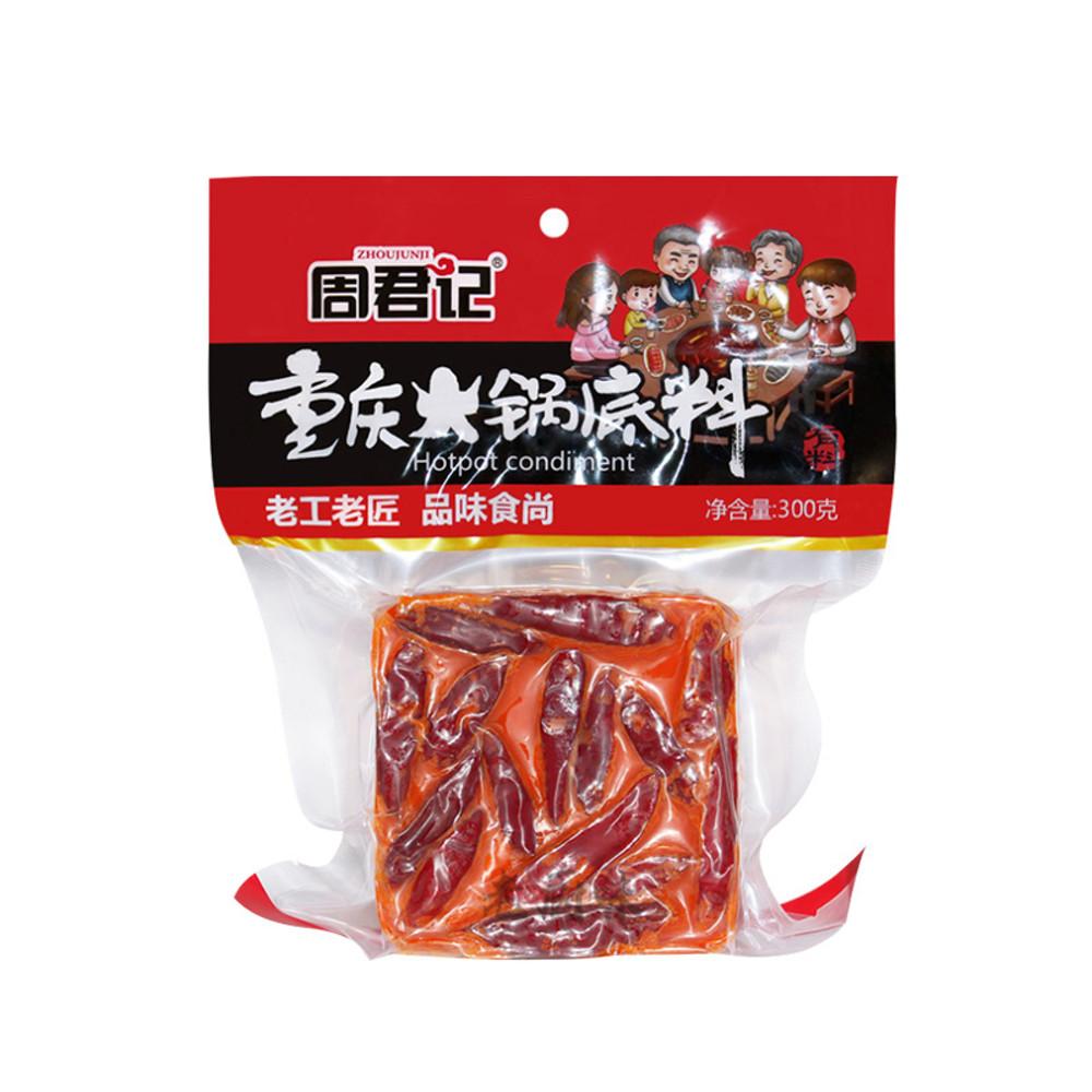 주군기 고체 훠궈 소스 300g 중국식품 식자재 훠궈재료 [원산지:중국]