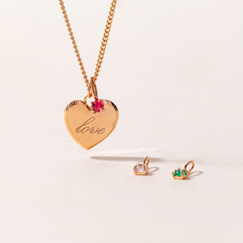 [탄생석 참 증정] SILVER 하트 코인 목걸이_JADNXF012