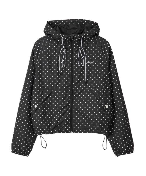 레인 도트 윈드브레이커 자켓