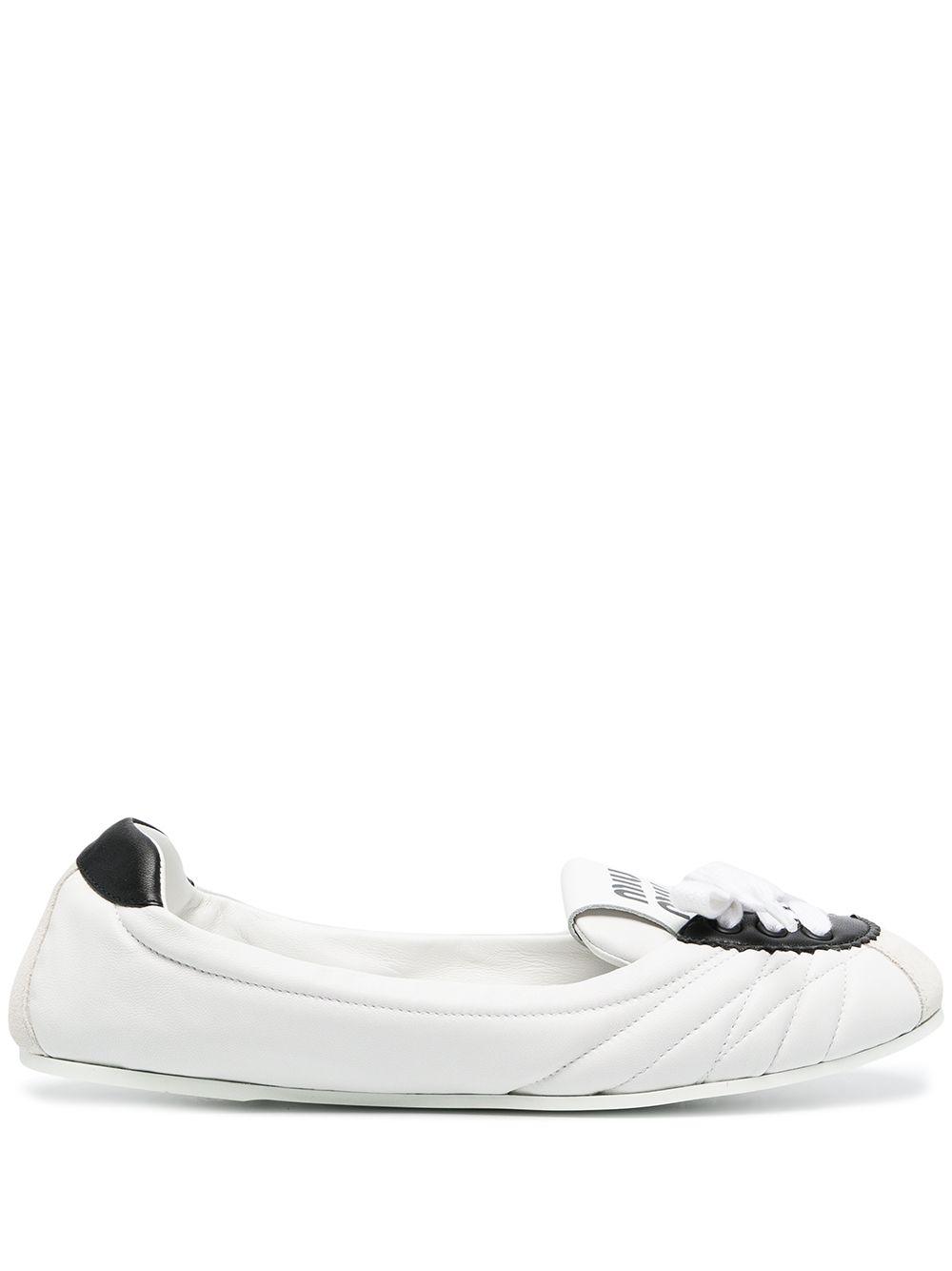 레이스업 발레리나 슈즈