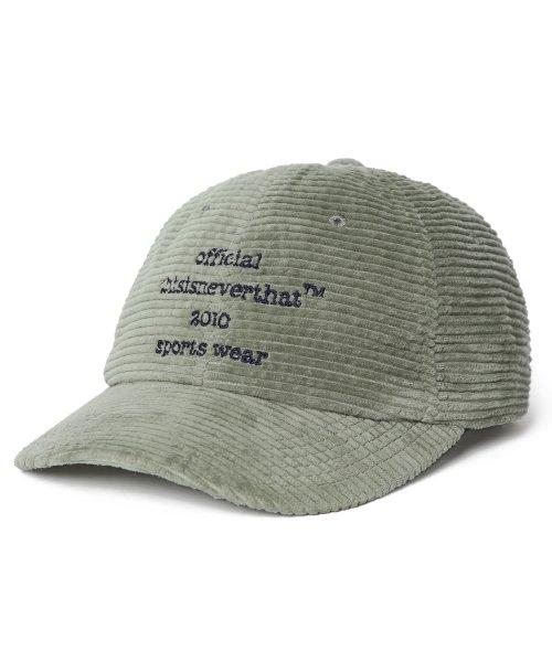 Wide Wale Cord Cap Sage