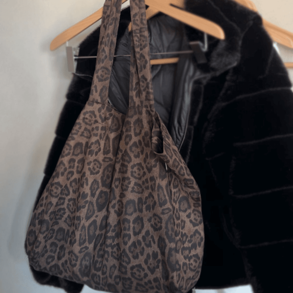 (조랑제작)호피스웨이드백