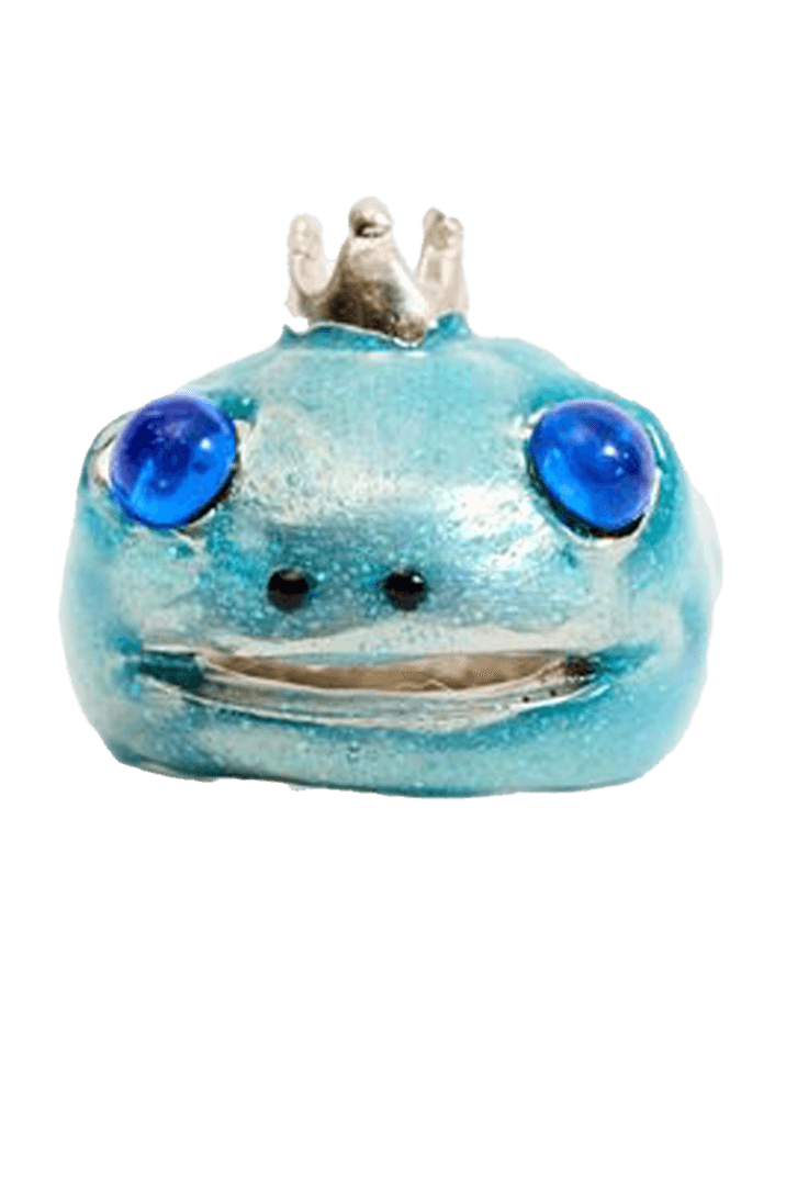 GLITTER SKY FROG PRINCE RING - 8