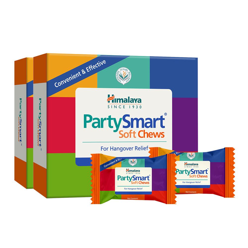 히말라야 숙취해소제 파티스마트 소프트 츄 10개입+10개입 [원산지:상세설명에 표시]