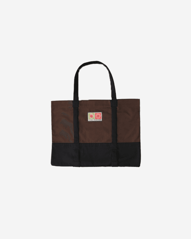 PATCH TOTE BAG [BROWN]