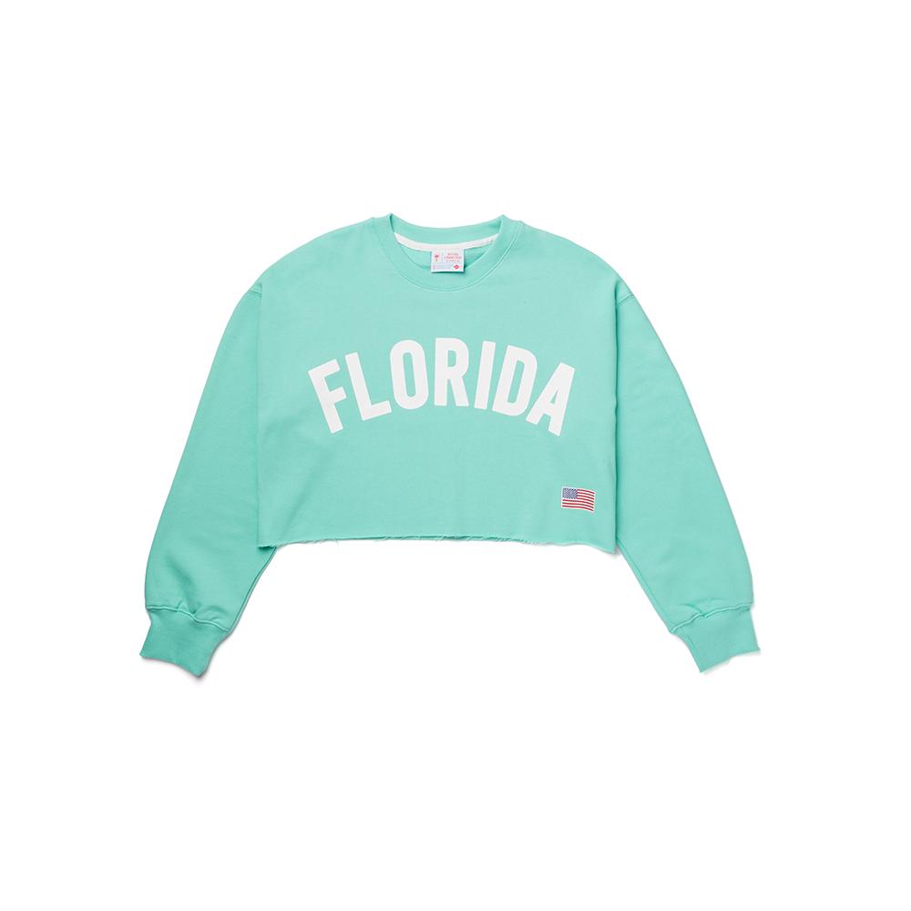 Florida Crop Sweat-shirt [Mint]