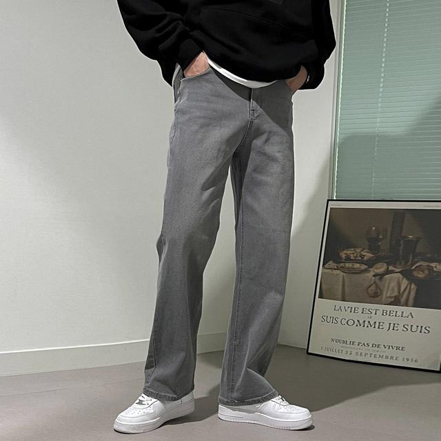 버마터 4컬러 세미와이드 데님