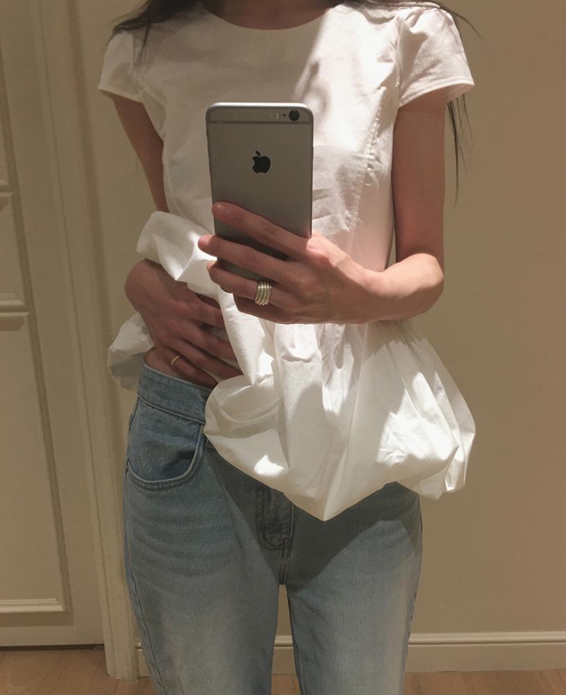 메이비베이비 Bubbly Blouse (2colors) (예약주문 7/1이후 순차발송)