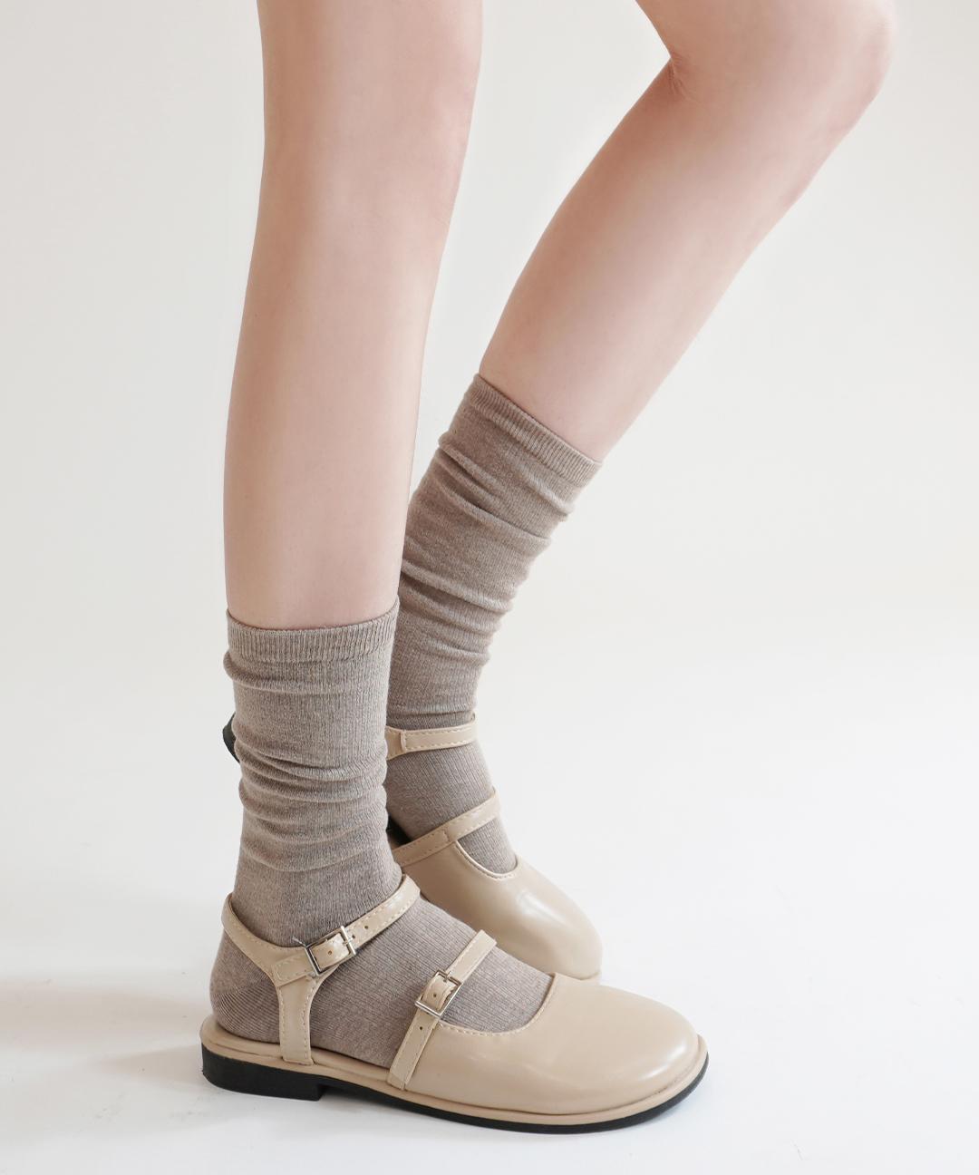 마이싹 당일출고🚀MD추천 5켤레/10켤레 골지 무지 롱롱 장목 긴목 양말 8컬러