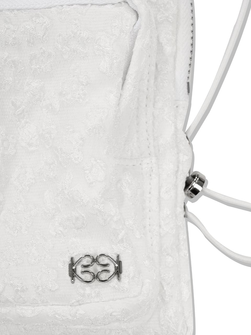 Fleur Mini Bag White