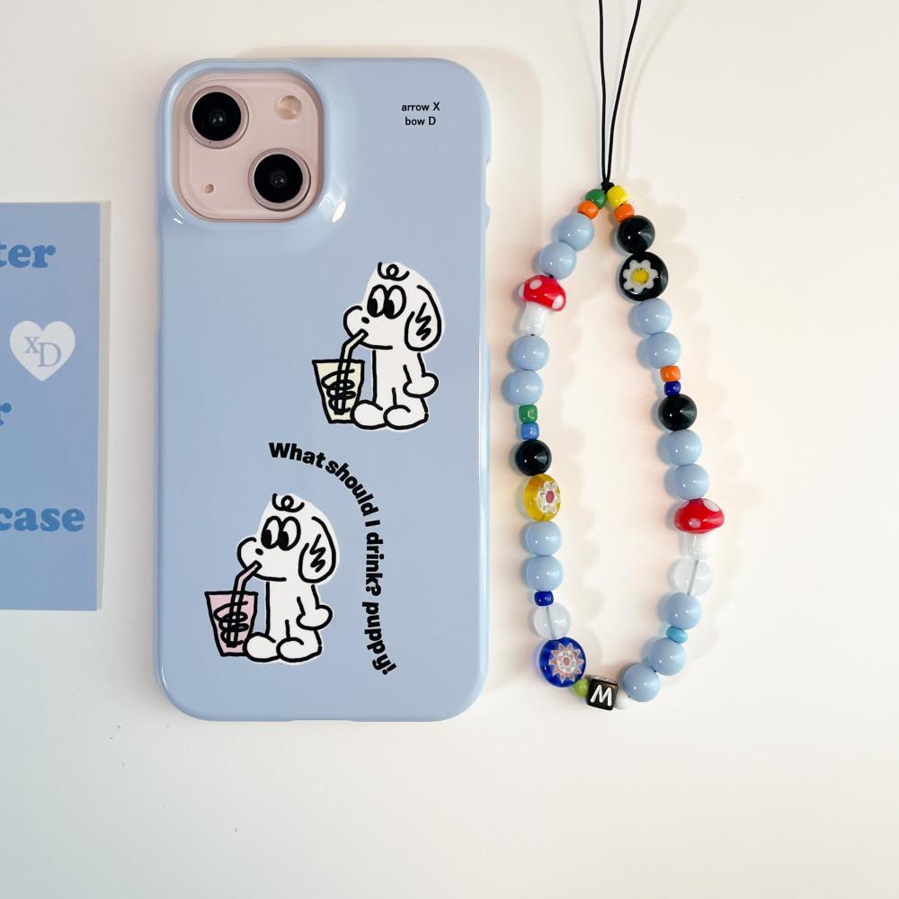 드링킹퍼피쓰 카드수납 하드폰케이스/arrowxbowd/핸드폰케이스