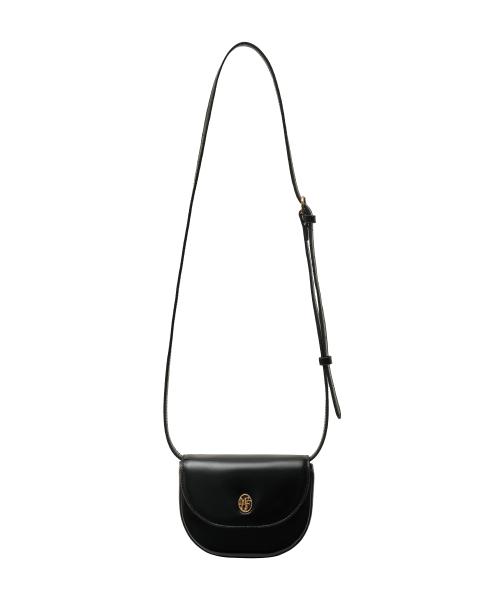 HALF MOON WALLET BAG black