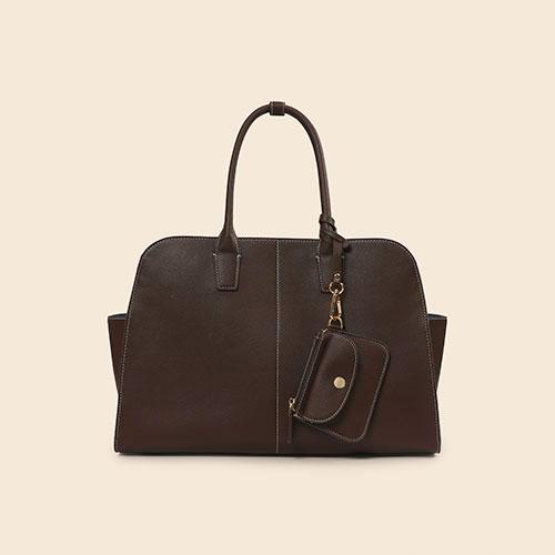 henne bag - deep brown