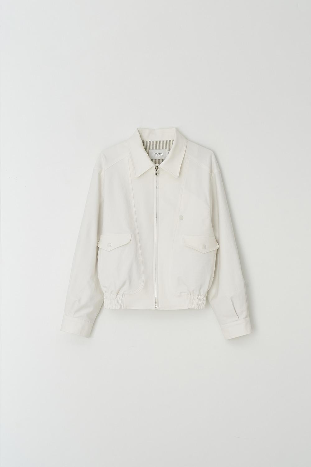 Pocket blouson (Ivory)
