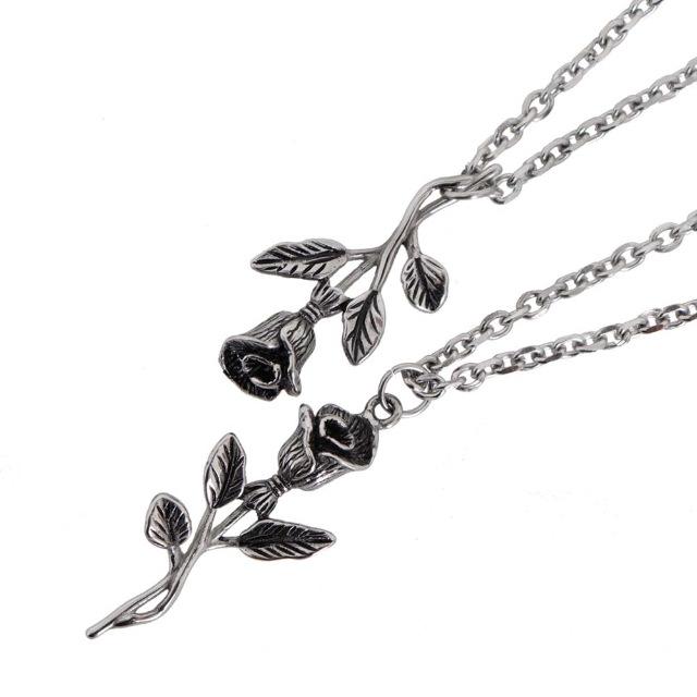rose necklace