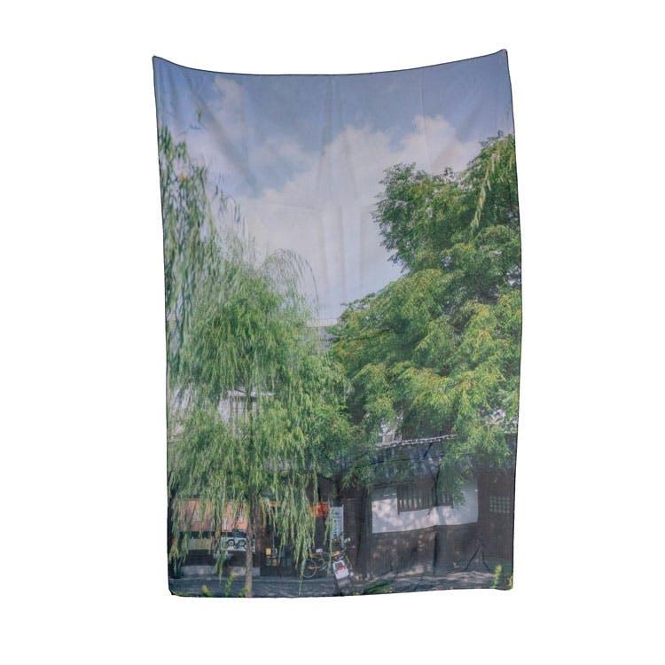 Summer Tree Fabric Poster