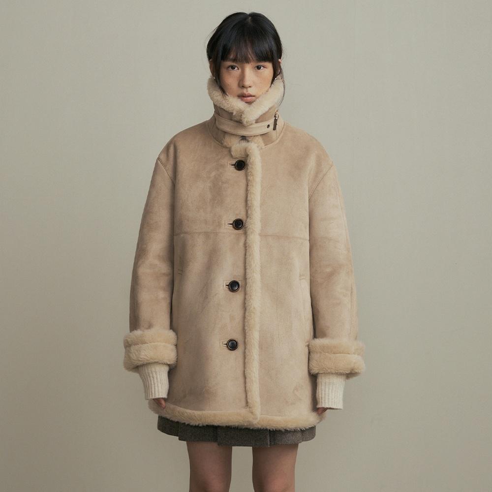 [15%] suede mustang coat (2color) [be12/26,bk12/29 이후 순차 발송]