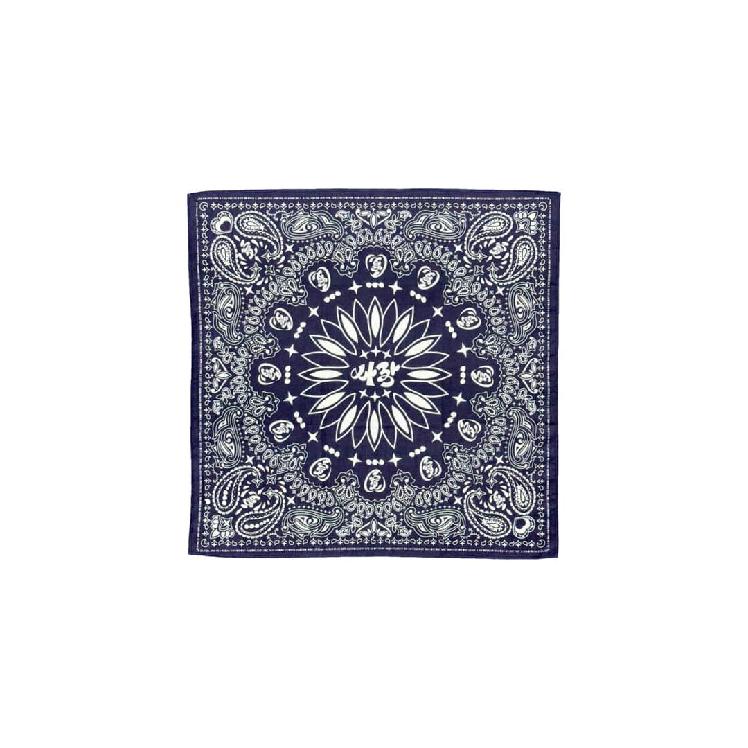 사랑 페이즐리 반다나 네이비