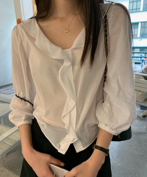 미뉴에트 Layla blouse (2color)