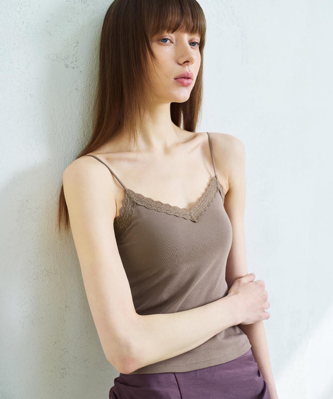 컴포트랩 [직진배송] 에르고핏 에어코튼 브이넥 캐미탑