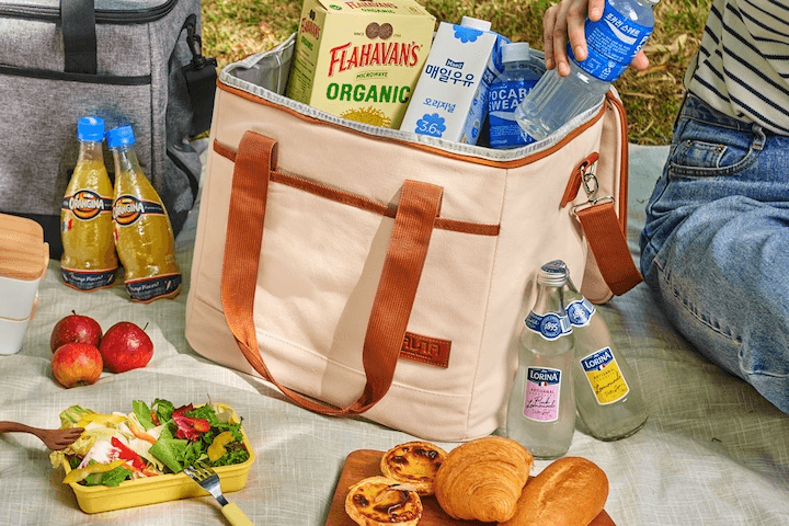 쿨러 보온 보냉백 휴대용 차량용 36L 대용량 가방 캠핑용