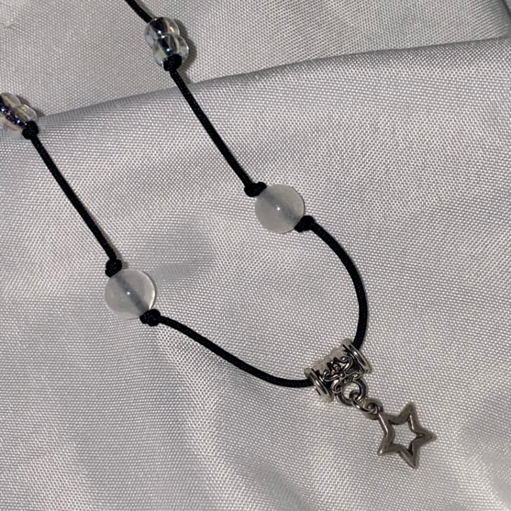 [제작] 오후 별 원석 목걸이