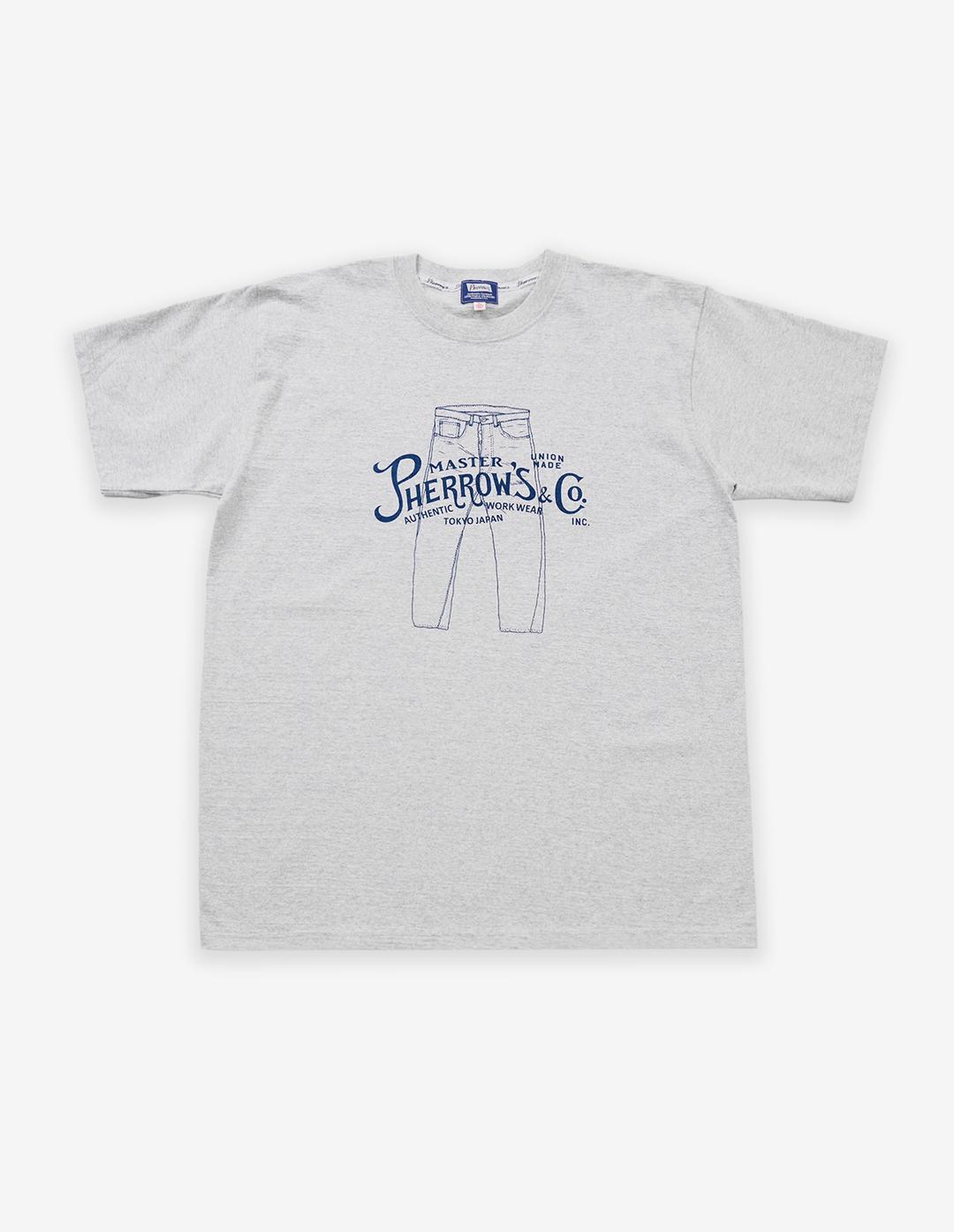 26S-PT3 PT-Series Print T-Shirt (H.Gray)