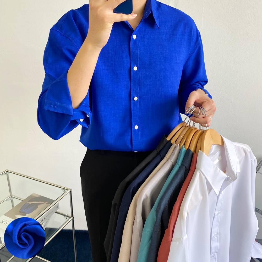 린넨셔츠 남자셔츠 링클프리 구김없는셔츠