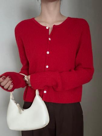 이런 상품 어때요? 이프 홀가먼트 캐시미어 가디건 5color