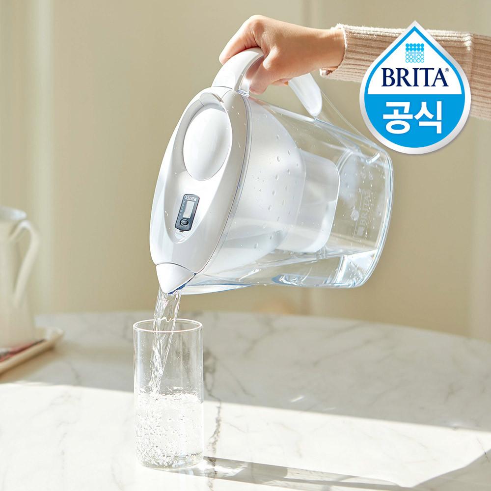 브리타 필터형 정수기 마렐라 2.4L+필터 1입