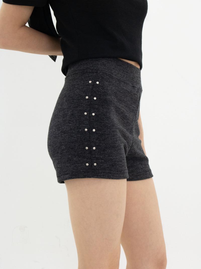Stud Knit Shorts