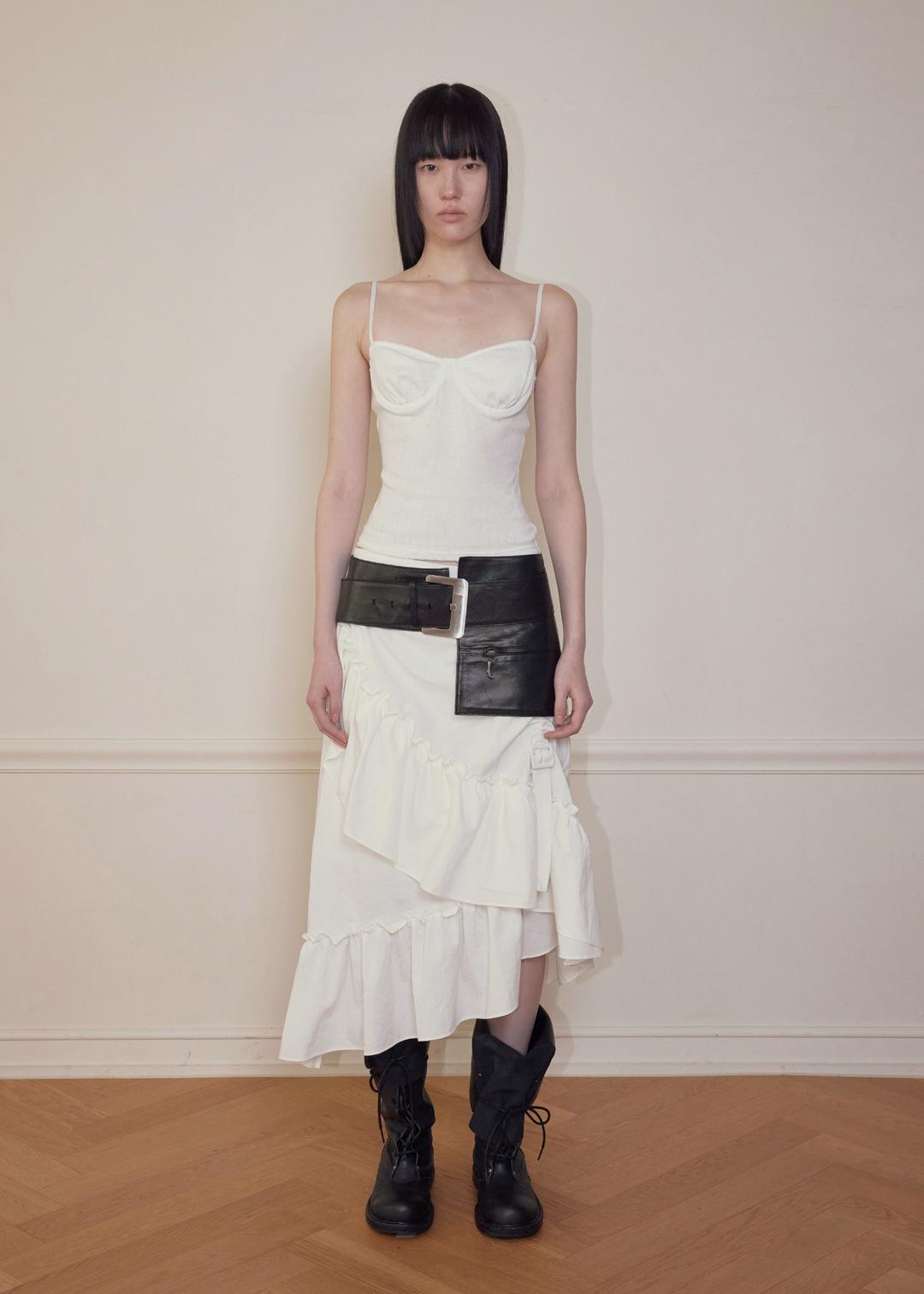 CONTOUR TANK TOP, IVORY