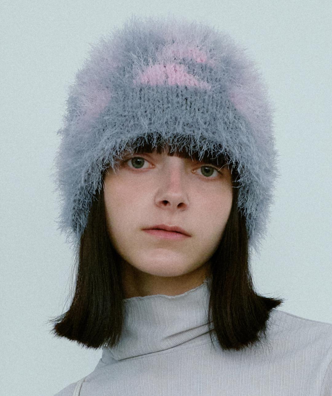 Handmade Brushed Beanie [Pink]