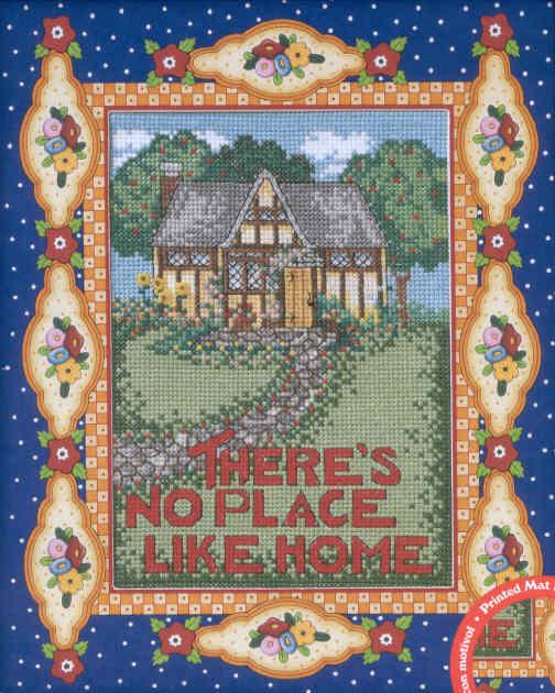 외국 십자수패키지 Bucilla/MARY ENGELBREIT-THERE IS NO PLACE LIKE HOME-43276