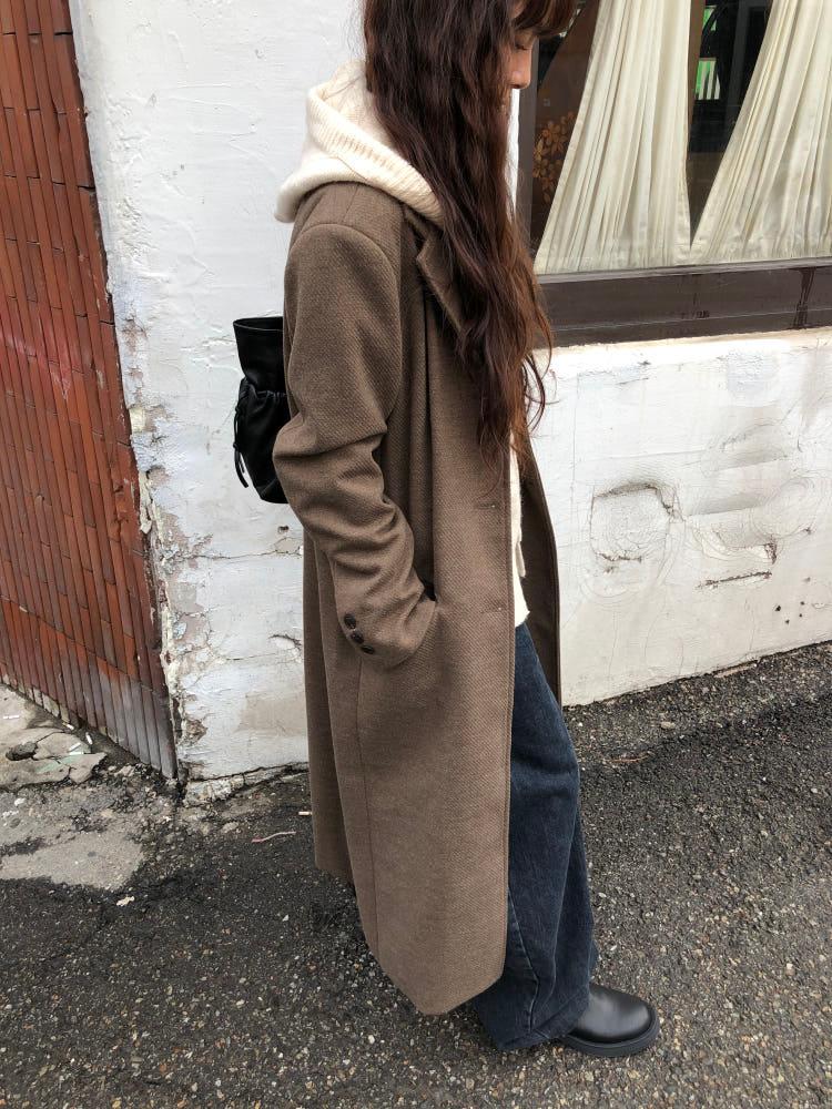 마인 맥시 코트 2color