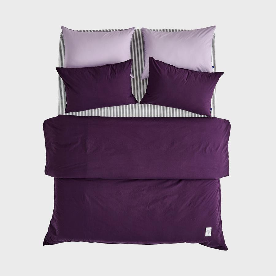 PP 클래식 딥퍼플 60수 순면 차렵이불 2Sizes