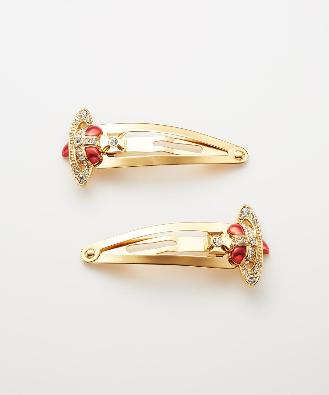 NEW DIAMANTE HEART スナップクリップ｜【公式通販】ヴィヴィアン・ウエストウッド（Vivienne Westwood）