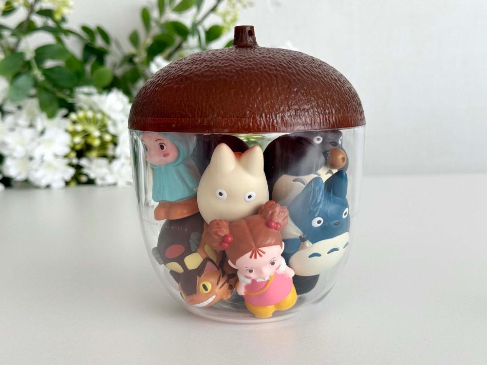 지브리 토토로 도토리 캐니스터 소품보관함