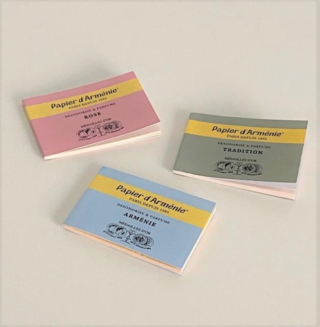 파피에르 다르메니 태우는 종이 인센스 페이퍼 방향제