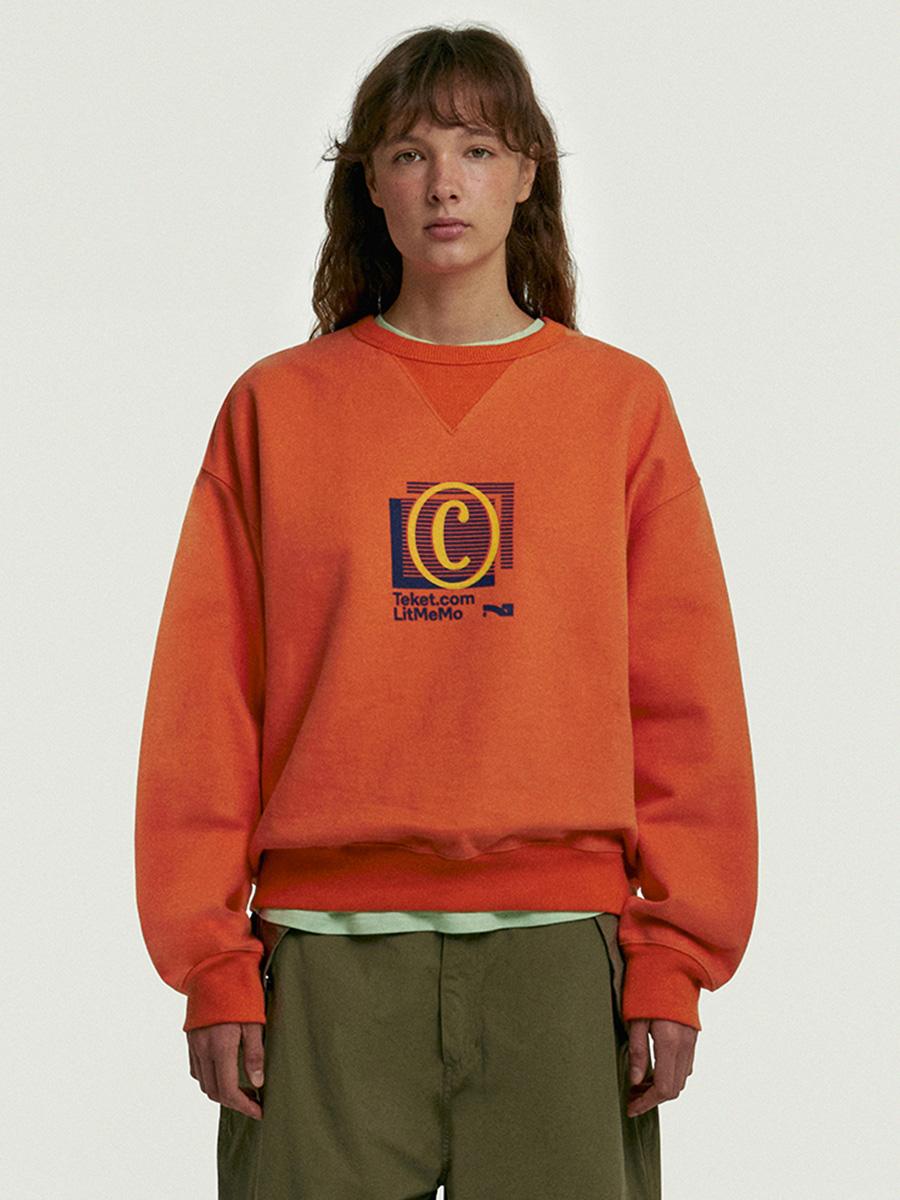 Memo Sweatshirt Orange