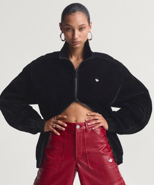 브러쉬드 트윌 오버사이즈 파이어버드 트랙 탑 KT0694