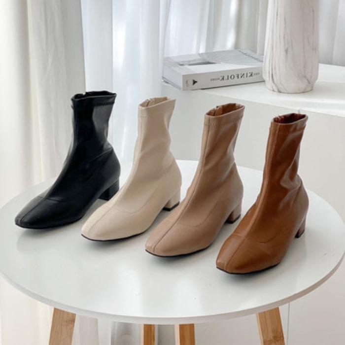 발편한 스판 삭스 앵글부츠