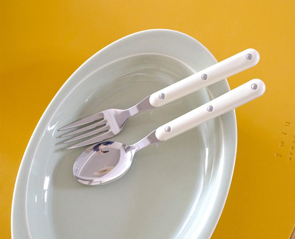 [타카쿠와 긴조쿠] 비스트로 커트러리 시리즈 (아이보리)