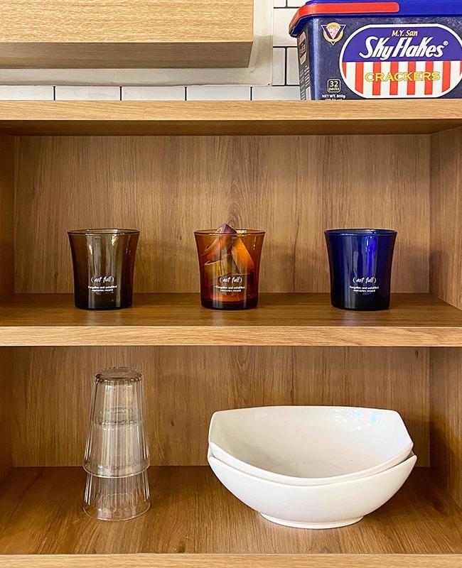 Full vintage glass cup