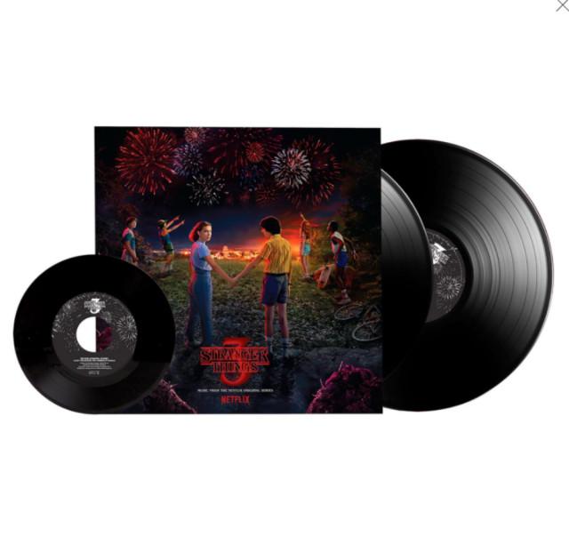기묘한 이야기 LP 엘피 넷플릭스 영화 Stranger Things 블랙 컬러 바이닐