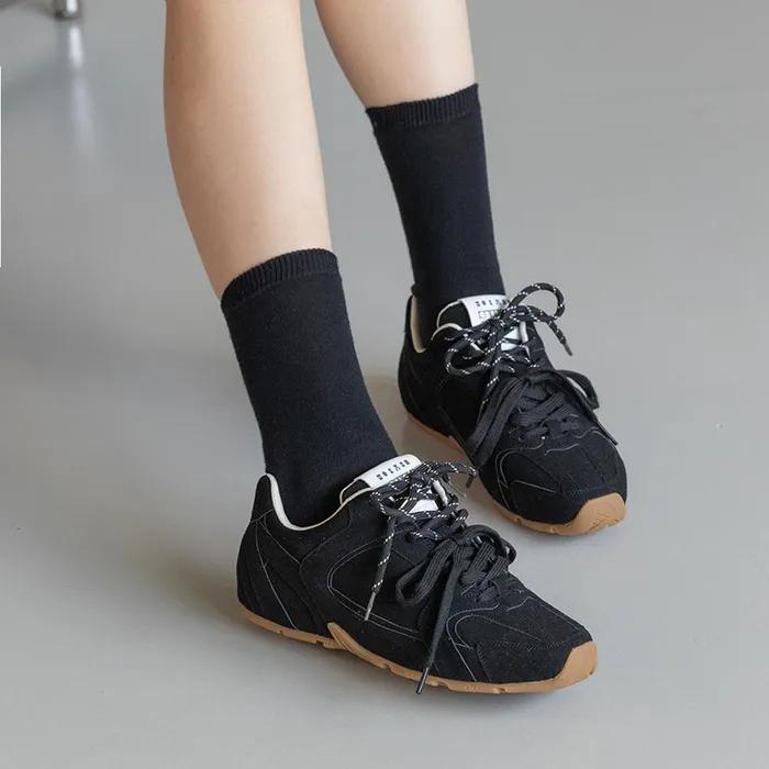 카멜레 다이안 스니커즈 Black 2cm (FKF1F1SW222Z1)