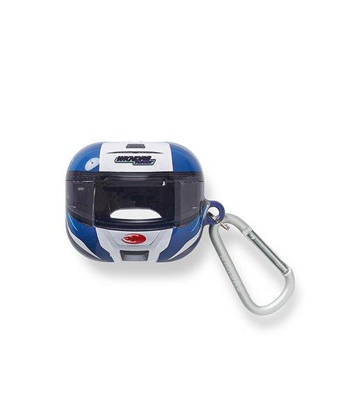 RACING HELMET AIRPOD 3 CASE (BLUE)
