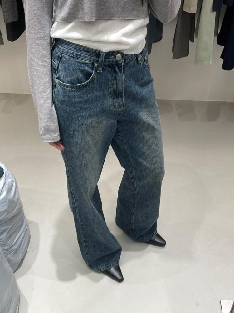 ACME 에크미 24FW 빈티지 골지 팬츠